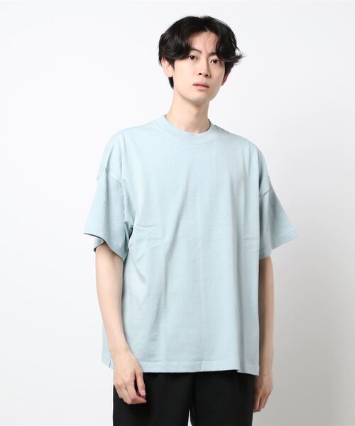 BACK NUMBER(バックナンバー)の「【BACK NUMBER】ヘビーウェイトビッグシルエットTシャツ(Tシャツ/カットソー・メンズ・ライトブラウン/ブラック/ライラック/ホワイト/ブルー/ケリーグリーン・L/XL/S/M)」の20枚目の写真