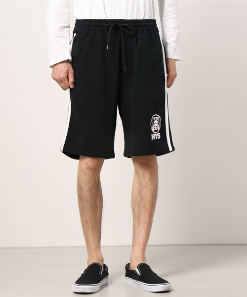 HYSTERIC GLAMOUR（ヒステリックグラマー）の「SEE NO EVIL ショーツ（その他パンツ・メンズ・ホワイト/ブラック/グリーン・MEDIUM/SMALL）」の6枚目の写真