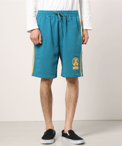 HYSTERIC GLAMOUR（ヒステリックグラマー）の「SEE NO EVIL ショーツ（その他パンツ・メンズ・ホワイト/ブラック/グリーン・MEDIUM/SMALL）」の9枚目の写真