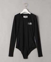 maison margiela ブラックロゴ　セカンドスキン ボディースーツ maison margiela ブラックロゴセカンドスキン ボディースーツ