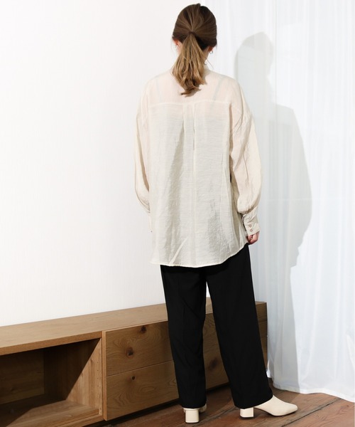 Per sist ence（パーシエンス）の「Per sist ence/パーシエンス　テロトラウザーパンツ（その他パンツ・レディース・グリーン/ブラック/ベージュ・FREE）」の8枚目の写真