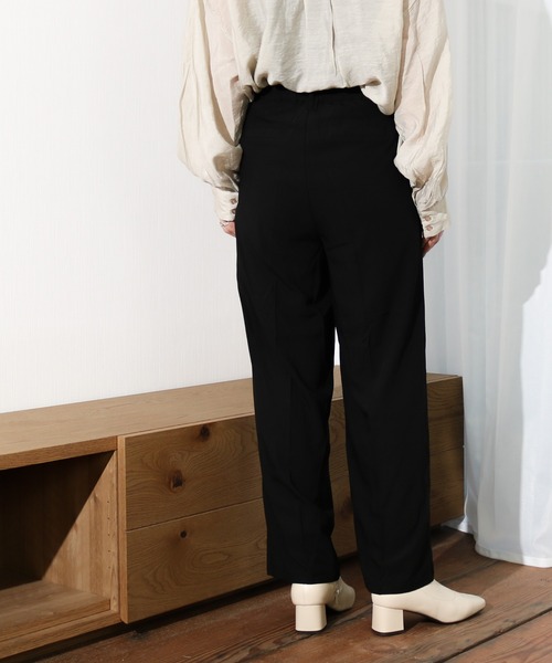 Per sist ence（パーシエンス）の「Per sist ence/パーシエンス　テロトラウザーパンツ（その他パンツ・レディース・グリーン/ブラック/ベージュ・FREE）」の12枚目の写真