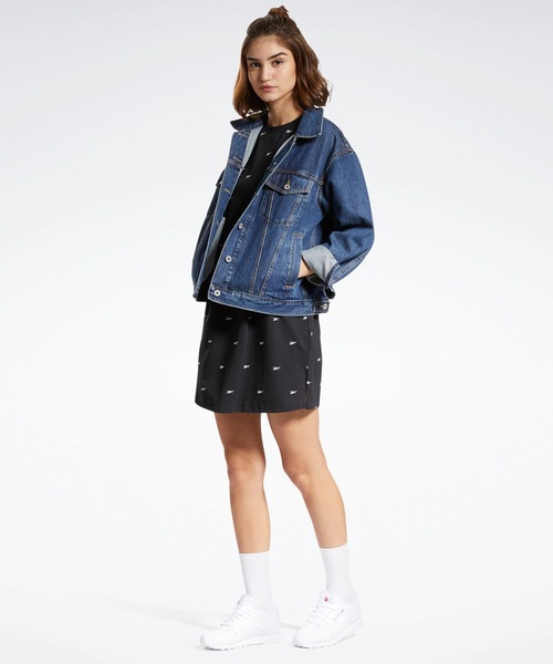Reebok（リーボック）の「ショートスリーブ 総柄プリント ドレス /  Short Sleeve Allover Print Dress（ワンピース・レディース・オフホワイト/ブラック/ピンク・MEDIUM/LARGE/SMALL/X-LARGE）」の10枚目の写真