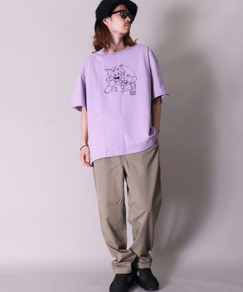 BAYBLO（ベイブロ）の「(BB)【ユニセックス】ワイド テーパード イージー パンツ（その他パンツ・メンズ・ライトベージュ/ライトピンク/ライトカーキ/ブラック/カーキ/ライトブルー・MEDIUM/X-LARGE/LARGE）」の11枚目の写真