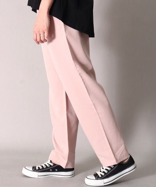 BAYBLO（ベイブロ）の「(BB)【ユニセックス】ワイド テーパード イージー パンツ（その他パンツ・メンズ・ライトベージュ/ライトピンク/ライトカーキ/ブラック/カーキ/ライトブルー・MEDIUM/X-LARGE/LARGE）」の18枚目の写真