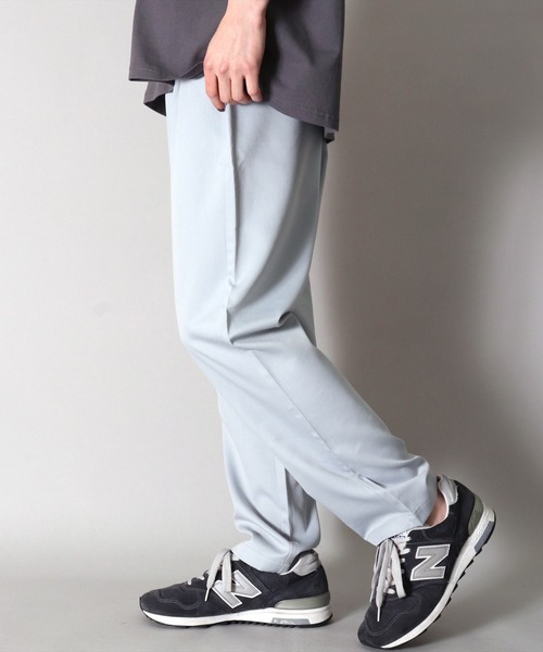 BAYBLO（ベイブロ）の「(BB)【ユニセックス】ワイド テーパード イージー パンツ（その他パンツ・メンズ・ライトベージュ/ライトピンク/ライトカーキ/ブラック/カーキ/ライトブルー・MEDIUM/X-LARGE/LARGE）」の16枚目の写真