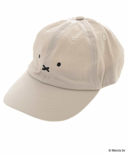 a.v.v（アーヴェヴェ）の「[KIDS]【数量限定】ミッフィーフェイスシシュウキャップ（キャップ・キッズ・アイボリー/ブルー/ライトブルー・52）」の9枚目の写真