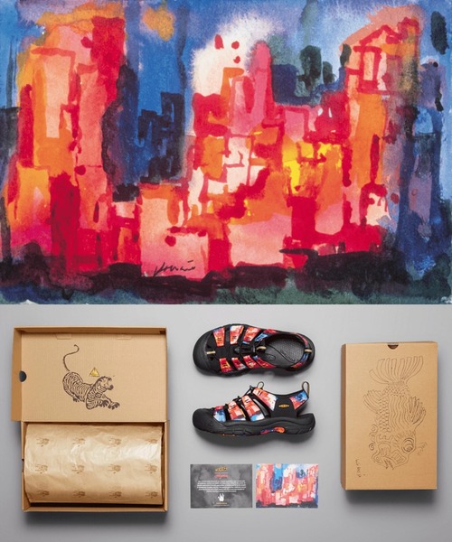 KEEN（キーン）の「KEEN/キーン　NEWPORT H2 x JERRY GARCIA（サンダル・メンズ・レッド/ベージュ・26.0cm/26.5cm/27.0cm/27.5cm/28.0cm）」の17枚目の写真