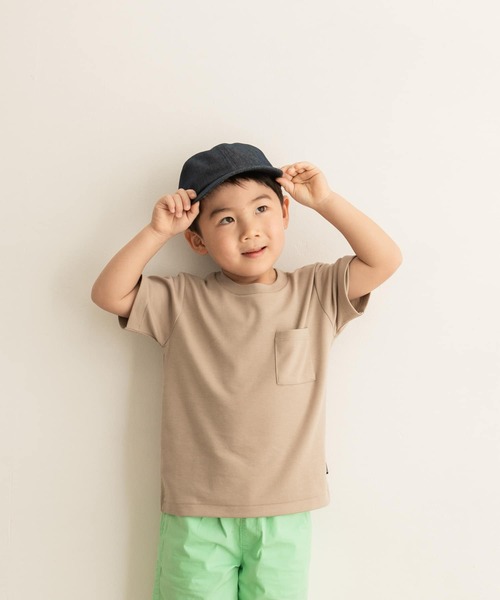 URBAN RESEARCH DOORS（アーバンリサーチドアーズ）の「ポンチポケットTシャツ(KIDS)（Tシャツ/カットソー・キッズ・ライトブラウン/グリーン/ブラック系その他・120/135/105/150）」の6枚目の写真