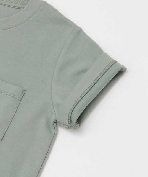 URBAN RESEARCH DOORS（アーバンリサーチドアーズ）の「ポンチポケットTシャツ(KIDS)（Tシャツ/カットソー・キッズ・ライトブラウン/グリーン/ブラック系その他・120/135/105/150）」の19枚目の写真