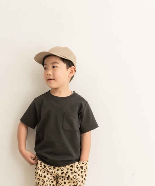 URBAN RESEARCH DOORS（アーバンリサーチドアーズ）の「ポンチポケットTシャツ(KIDS)（Tシャツ/カットソー・キッズ・ライトブラウン/グリーン/ブラック系その他・120/135/105/150）」の2枚目の写真