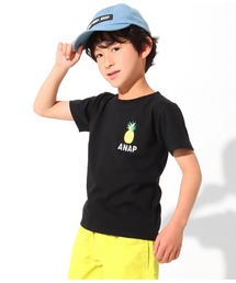ANAP kids（アナップキッズ）の「吸水速乾サマーワンポイントＴシャツ（Tシャツ/カットソー・キッズ）」