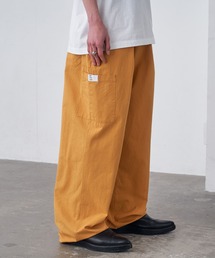 fuv - wide color pants / ワイドカラーパンツ　made in INTER FACTORY