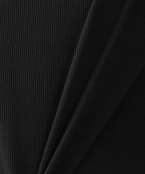 LOWRYS FARM（ローリーズファーム）の「シアーテレコＴＳＳ　946951（Tシャツ/カットソー・レディース・ブルー/ブラック/ダークブラウン/オフホワイト・FREE）」の10枚目の写真