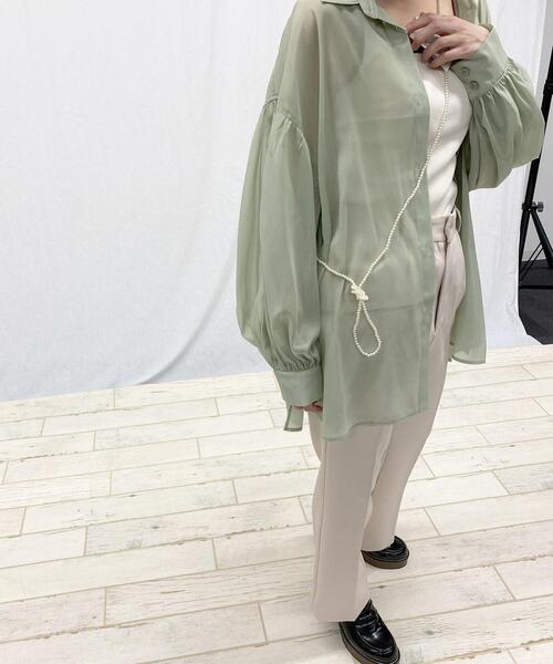 INGNI(イング)の「パールロングネックレス(ネックレス・レディース・オフホワイト・ONE SIZE)」の3枚目の写真