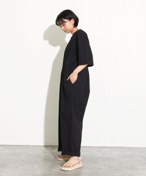 Factor=（ファクターイコール）の「ジャンプスーツ（つなぎ/オールインワン・レディース・カーキ/ブラック・FREE）」の6枚目の写真