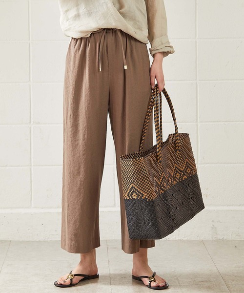 OUVRAGE CLASSE（ウヴラージュクラス）の「【Moon Bird／ムーンバード】メルカドバック③大サイズ（トートバッグ・レディース・ホワイト×シルバー/ホワイト×ブラック/ブラック×ゴールド・ONE SIZE）」の17枚目の写真