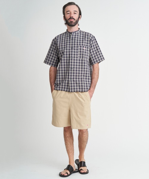 DANTON（ダントン）の「【DANTON】コットンリネン イージーショーツ CLB MEN（その他パンツ・メンズ・ブラック/ベージュ/カーキ・38/42/40）」の7枚目の写真