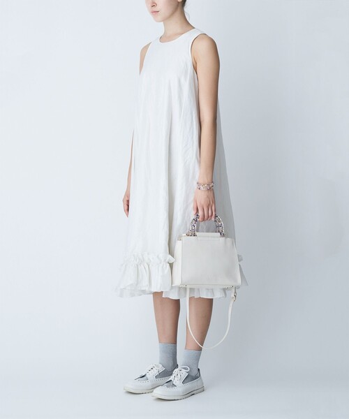 ANEVER（アンエバー）の「【CATTLEYA】ミニ ハンドバッグ（ハンドバッグ・レディース・ホワイト系/ブラック系・F）」の18枚目の写真