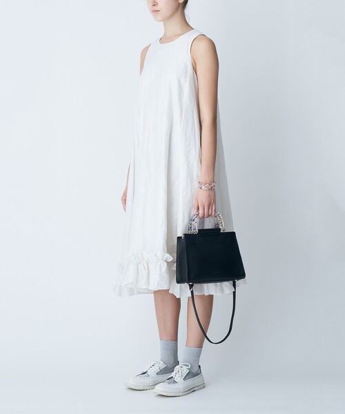 ANEVER（アンエバー）の「【CATTLEYA】ミニ ハンドバッグ（ハンドバッグ・レディース・ホワイト系/ブラック系・F）」の19枚目の写真