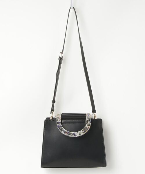 ANEVER（アンエバー）の「【CATTLEYA】ミニ ハンドバッグ（ハンドバッグ・レディース・ホワイト系/ブラック系・F）」の10枚目の写真