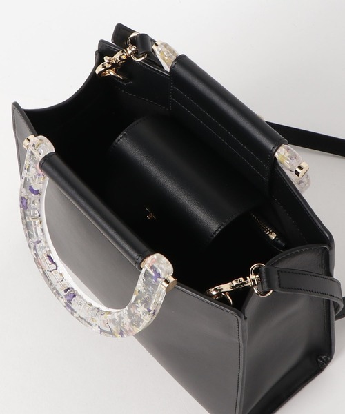 ANEVER（アンエバー）の「【CATTLEYA】ミニ ハンドバッグ（ハンドバッグ・レディース・ホワイト系/ブラック系・F）」の6枚目の写真