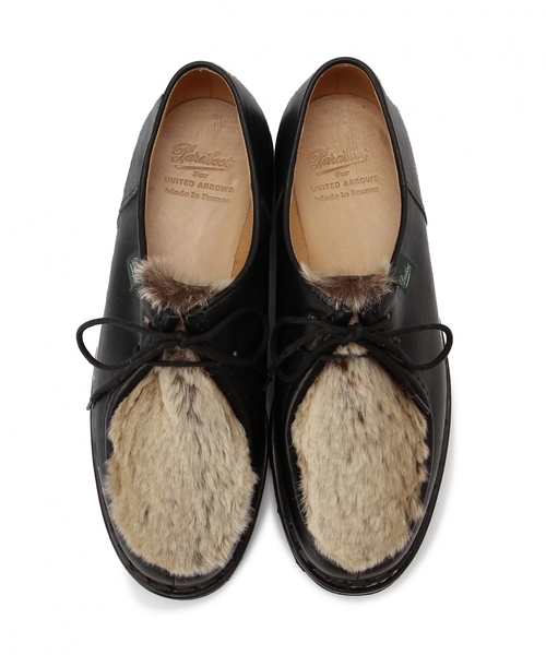 Paraboot（パラブーツ）の「＜Paraboot（パラブーツ）＞UA別注　MICHAEL LAPIN†(201410/OCS)◆（その他シューズ・メンズ・ホワイト/ブラック・5/7/8h/9/6/8/7h/5h/6h）」の4枚目の写真