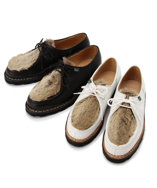 Paraboot（パラブーツ）の「＜Paraboot（パラブーツ）＞UA別注　MICHAEL LAPIN†(201410/OCS)◆（その他シューズ・メンズ・ホワイト/ブラック・5/7/8h/9/6/8/7h/5h/6h）」の12枚目の写真
