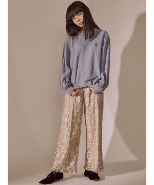 merry jenny（メリージェニー）の「バイカラーレースパンツ（その他パンツ・レディース・アイボリー・FREE）」の8枚目の写真