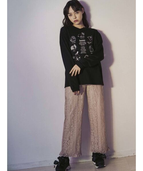 merry jenny（メリージェニー）の「バイカラーレースパンツ（その他パンツ・レディース・アイボリー・FREE）」の18枚目の写真