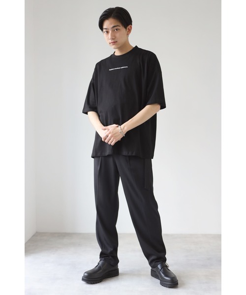 CREARE -LINO-(クレアーレリノ)の「グラフィックプリント ビッグシルエット アソート 半袖Tシャツ<ユニセックス>(Tシャツ/カットソー・メンズ・ホワイト/チャコールグレー/ホワイト系その他/ブラック系その他/グレイッシュベージュ/ホワイト系その他2/ホワイト系その他3/ホワイト系その他4/ブラック系その他2/ブラック系その他3/ブラック系その他4/ベージュ系その他2/ベージュ系その他3・M/L)」の17枚目の写真