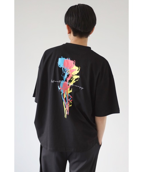CREARE -LINO-(クレアーレリノ)の「グラフィックプリント ビッグシルエット アソート 半袖Tシャツ<ユニセックス>(Tシャツ/カットソー・メンズ・ホワイト/チャコールグレー/ホワイト系その他/ブラック系その他/グレイッシュベージュ/ホワイト系その他2/ホワイト系その他3/ホワイト系その他4/ブラック系その他2/ブラック系その他3/ブラック系その他4/ベージュ系その他2/ベージュ系その他3・M/L)」の20枚目の写真