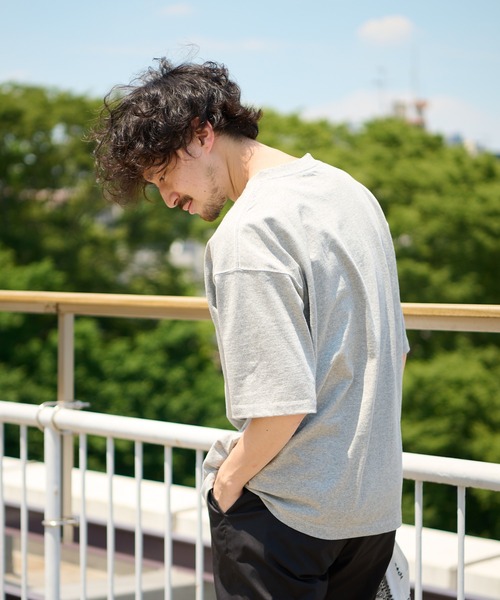 CIAOPANIC TYPY（チャオパニックティピー）の「USAコットンカラーステッチポケットTee（Tシャツ/カットソー・メンズ・ブラック/ブルー/オフホワイト/グレー/レッド・X-LARGE/MEDIUM/LARGE/SMALL）」の16枚目の写真