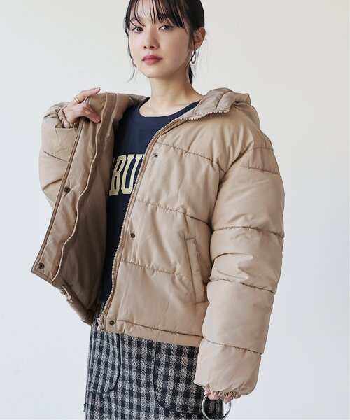 frames RAY CASSIN(フレームスレイカズン)の「ボリュームフェイクダウン(ダウンジャケット/コート・レディース・ブラック/ベージュ/キナリ・FREE)」の9枚目の写真