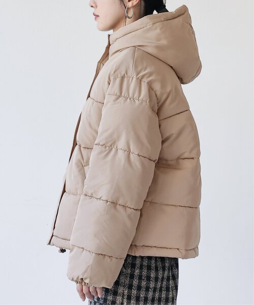 frames RAY CASSIN(フレームスレイカズン)の「ボリュームフェイクダウン(ダウンジャケット/コート・レディース・ブラック/ベージュ/キナリ・FREE)」の14枚目の写真