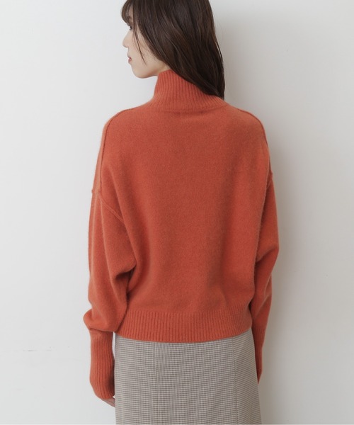 FREE'S MART(フリーズマート)の「【インフルエンサー森下愛里沙さんレコメンド】◆FOX混タートルネックニット(ニット/セーター・レディース・ベージュ/ブラウン/サックスブルー/ピンク/オレンジ/ブルー/グレー系その他・FREE)」の17枚目の写真