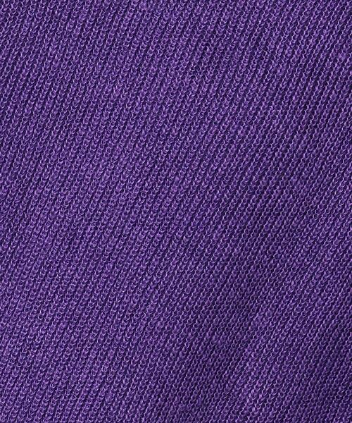 UNITED ARROWS(ユナイテッドアローズ)の「UWSC LINEN 2WAY キャップスリーブ ニット◆(ニット/セーター・レディース・ブラック/パープル/オリーブ・FREE)」の22枚目の写真