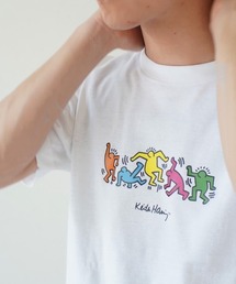.キース・ヘリング 両面プリント 半袖 Tシャツ ストリート アート 芸術 キース・ヘリング 両面プリント 半袖 Tシャツ ストリート アート 芸術