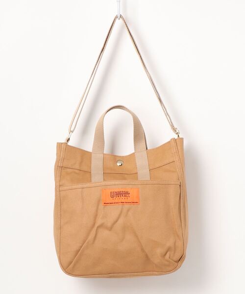 UNIVERSAL OVERALL（ユニバーサルオーバーオール）の「【UNIVERSAL OVERALL】ユニバーサルオーバーオール 2WAYミドルトートバッグ（トートバッグ・レディース・キナリ/イエロー系その他3・FREE）」の17枚目の写真