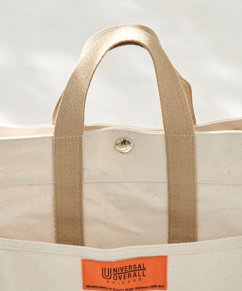 UNIVERSAL OVERALL（ユニバーサルオーバーオール）の「【UNIVERSAL OVERALL】ユニバーサルオーバーオール 2WAYミドルトートバッグ（トートバッグ・レディース・キナリ/イエロー系その他3・FREE）」の18枚目の写真