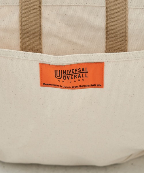 UNIVERSAL OVERALL（ユニバーサルオーバーオール）の「【UNIVERSAL OVERALL】ユニバーサルオーバーオール 2WAYミドルトートバッグ（トートバッグ・レディース・キナリ/イエロー系その他3・FREE）」の5枚目の写真