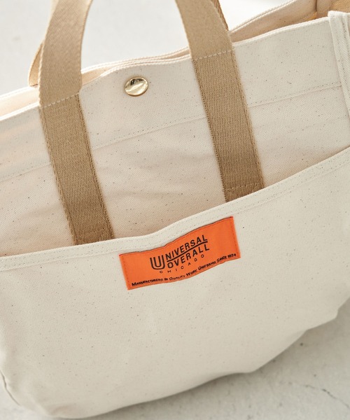 UNIVERSAL OVERALL（ユニバーサルオーバーオール）の「【UNIVERSAL OVERALL】ユニバーサルオーバーオール 2WAYミドルトートバッグ（トートバッグ・レディース・キナリ/イエロー系その他3・FREE）」の7枚目の写真