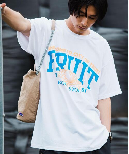 FRUIT OF THE LOOM（フルーツオブザルーム）の「OLT 別注 [ フルーツオブザルーム ] FRUIT OF THE LOOM キャンパス ストア 半袖 Tシャツ（Tシャツ/カットソー・メンズ・ホワイト/ブラック/ネイビー/その他1・MEDIUM/LARGE/X-LARGE）」の11枚目の写真