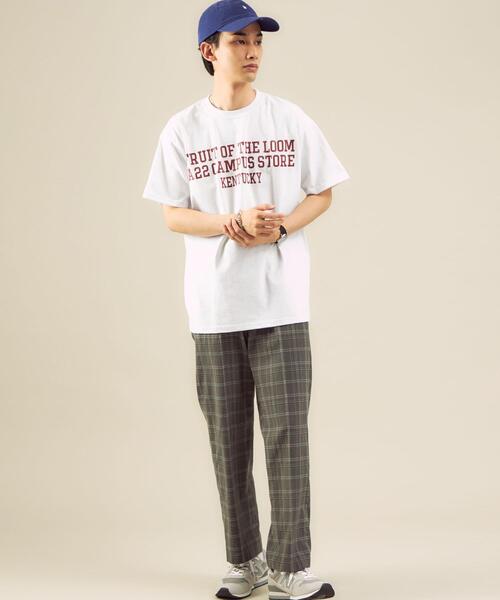 FRUIT OF THE LOOM（フルーツオブザルーム）の「OLT 別注 [ フルーツオブザルーム ] FRUIT OF THE LOOM キャンパス ストア 半袖 Tシャツ（Tシャツ/カットソー・メンズ・ホワイト/ブラック/ネイビー/その他1・MEDIUM/LARGE/X-LARGE）」の17枚目の写真