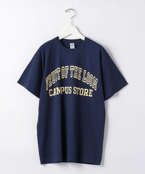 FRUIT OF THE LOOM（フルーツオブザルーム）の「OLT 別注 [ フルーツオブザルーム ] FRUIT OF THE LOOM キャンパス ストア 半袖 Tシャツ（Tシャツ/カットソー・メンズ・ホワイト/ブラック/ネイビー/その他1・MEDIUM/LARGE/X-LARGE）」の18枚目の写真