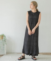 ITEMS URBANRESEARCH | インナーセットガラアミニットワンピース(ワンピース)