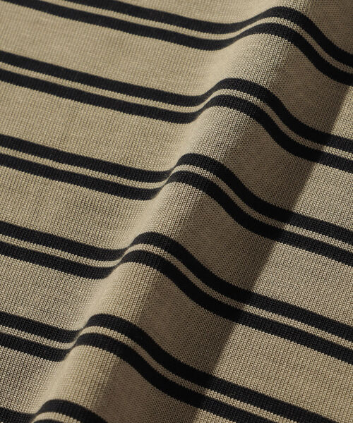 BEAMS LIGHTS(ビームスライツ)の「BEAMS LIGHTS / ギザコットン スプレンダーツイスト ボーダー Tシャツ(Tシャツ/カットソー・メンズ・ホワイト系その他/ブラウン系その他/ベージュ系その他・SMALL/MEDIUM/LARGE)」の11枚目の写真