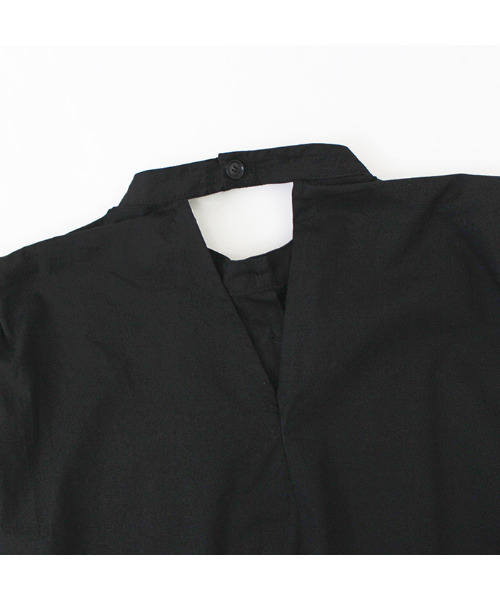 MODE ROBE（モードローブ）の「スタンドカラーノースリーブワンピース（ワンピース・レディース・ホワイト/ブラック・FREE）」の22枚目の写真