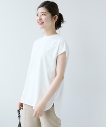 Simplicite | モックネックフレンチカットソー◆(Tシャツ/カットソー)