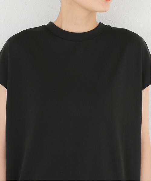 Simplicite（サンプリシテ）の「モックネックフレンチカットソー◆（Tシャツ/カットソー・レディース・ベージュ/ホワイト/ブラック・FREE）」の15枚目の写真